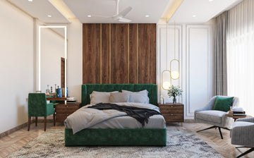 Classsic Style Spacious Convenient Master Bedroom